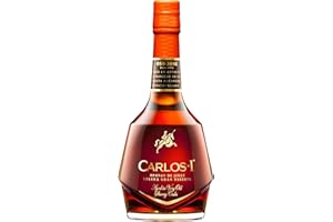 ‎CARLOS I CARLOS I Brandy aus Jerez Solera Gran Reserva | Hergestellt aus Trauben nach dem Criadera- und Solera-Verfahren und gereift in alten Jerez-Fässern. Alkoholgehalt: 40 %. Flasche: 70 cl.
