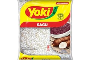 Sagú de mandioca de grano grueso, bolsa de 500 g - Sagu YOKI 500g