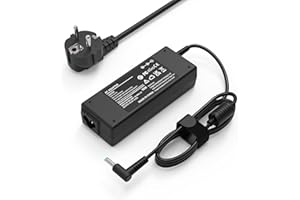 HAFIUEGE 90W Chargeur HP Ordinateur Portable pour Elitebook 830 840 850 G3 G4 G5 G6 G7, Pavilion X360 M3 11 13 15 17 TouchSmart 11 13 15, Stream 11 13 14 15, Chromebook 11 13 14 PC Adaptateur Secteur 4.5*3.0mm