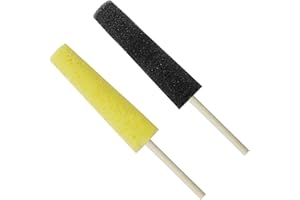 HINGTAI Keramikwerkzeuge, Gratreparaturschwamm, Töpferschwämme, zweifarbig, Töpfer-Trimmwerkzeuge, Zubehör für die Tonherstellung, Keramikwerkzeug-Zubehör,Keramik Wurfholz, Töpferwerkzeu