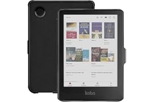 Stianiiie Custodia per 6 "Kobo Clara Colour/Clara BW/Clara 2E Copertura in pelle PU per Kono Clara 2E Custodia/Clara Colour Custodia/Clara BW Custodie