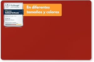 Flickly® Parches de reparación autoadhesivos | camión, remolque, tienda, toldos, camping, sombrillas, piscina | disponible en muchos colores | 30 x 20 cm | (RAL 3000) Rojo Fuego