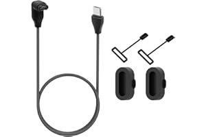 FirSea Typ C Adapter für Garmin Watch Ladekabel, USB Typ C Stecker auf Garmin Watch Ladekabel Kompatibel mit Fenix5/5 Plus/5S/5S Plus Vivoactive 3/3 Music Forerunner 395 und mehr
