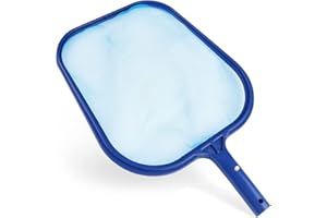 NA MENG Pool Skimmer Net - Pole Leaf Skimmer Mesh Rake Net for Cleaning Surface of Swimming Pools, Hot Tubs, Quick Cleaning of Debris and Leaves