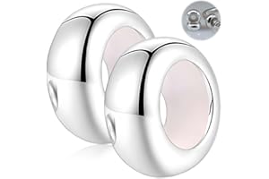Crrynuo Charms Stopper 925 Sterling Silber, Spacer Charm Spacer Bead für Charm Bead Armband Anhänger
