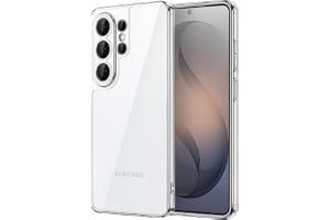 JETech Case for Samsung Galaxy S26 Ultra, Anti-Yellowing, Clear | Camera Lens Full Protection, Shockproof Protection, Scratch Resistant Hard PC Back, Durable Transparent TPU Bumper