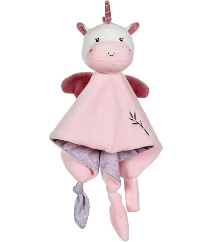 Peluche Musicale Unicorno Gipsy Toys – 26 Cm, Carillon Per Neonati, Morbido E Tenero – Collezione Bamboo