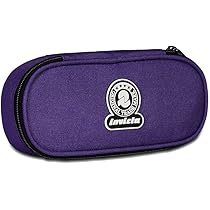 Portapenne Invicta Round Plus Viola - Bustina Scuola Con Elastici E Taschina Zip | Accessorio Zaino - Foto 7