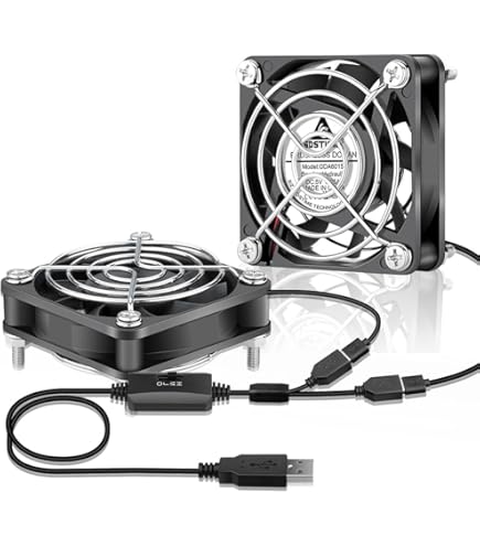 thumbnail image 2 of 60mm USB Fan 5V 6010 Brushless Cooling Fan 60x60x10mm For PC Computer Case 2 of 14