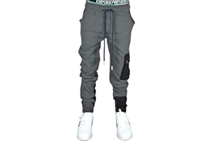 LILIUM-FASHION | Jungen Jogginghose Baumwolle | Jogginghose | Cargo Jogging | Cargo Tasche | Größe 128-170 | B2092