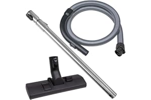 ‎STAUBSAUGERMANUFAKTUR STAUBSAUGERMANUFAKTUR.DE Hochwertiger Komplettschlauch mit Teleskoprohr und Kombidüse - Passend für Miele Complete C3 / S6000 / S8000 - Bestleistung beim Saugen