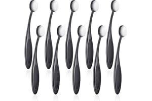 UNIMEIX 10 Pack Blending Brushes for Card Making Art Blending Tools Blender Brush Ink Blending Brushes for Crafts Black with Cover