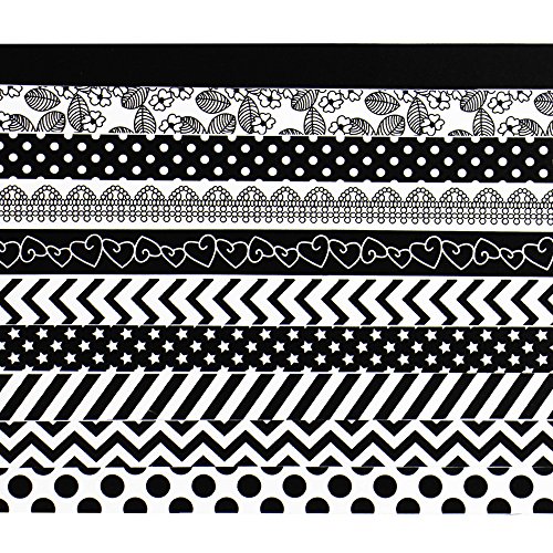 edgeam - Cinta washi adhesiva cinta decorativa juego de 10 rollos reviews edgeam - Cinta washi adhesiva cinta decorativa juego de 10 rollos