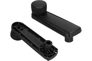 CRYFOKT Manija de Regulador de Ventana, Manija de Manivela de Ventana Flexible y Resistente para Ventana de Automóvil para Transporter T4 1990-1994