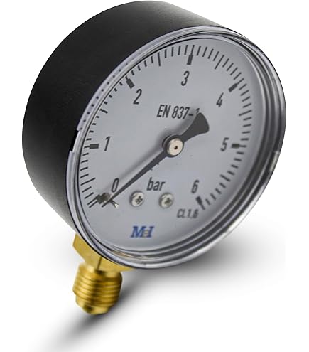 Manometro Alla Glicerina Cassa Inox Scala 0÷40 Bar - Rif. 26733 - Foto 11