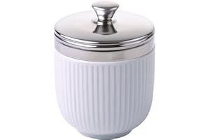 BIA CORDON BLEU BIA-Portauovo Grande, scanalata, Colore: Bianco