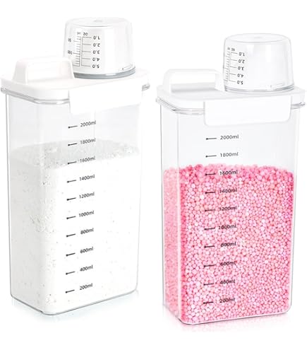 Syayw Boîte De Stockage Pour Lessive En Poudre | Boîte De Stockage Pour