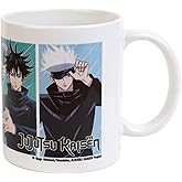 Grupo Erik Jujutsu Kaisen Mug, Jujutsu High - Sorcerers' War Mug | Breakfast Mug, Ceramic 350 ml, Tea and Coffee Mug, Officia