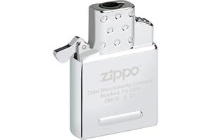 Zippo-gasinsats för stormtändare – Single Flame Insert – Blå flamma – Påfyllbar med butangas – Passar alla klassiska Zippo-höljen