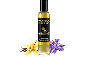 Arabian Opulence FR99 Vanilla Dreams Roll-on Perfume Oil for Women, Luxurious and Concentrated Long Lasting Perfume Oil, Alcohol-Free Travel Size Body Scent for All-Day Freshness (15ml)