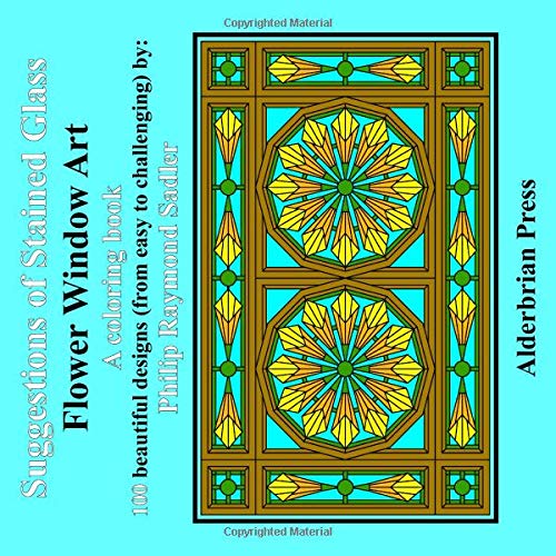 Preisvergleich Produktbild Suggestions of Stainedglass: Flower Window Art