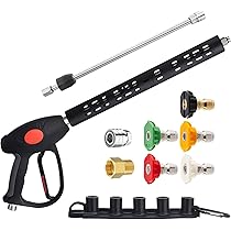 Pistola Idropulitrice Tool Daily - 5000 PSI, 5 Ugelli, Prolunga 40 Pollici, Raccordo M22 - Foto 11