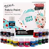 Mont MARTE Signature fabric dye, 20pcs 20ml, suitable for fashion DIY and household items