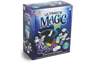 RMS International Toy Hub Ultimate Magic Set with Beginners Magician Guide Book Tricks Children's Toy Unisex 10+, L24cm x D13cm x H28cm (R05-1210)