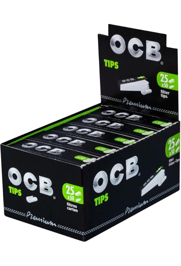 Bestecktaschen Papier OCB Ultimate Slim King Size Zigarettenpapier - 50 Heftchen à 32 Blatt Französische OCB Papes