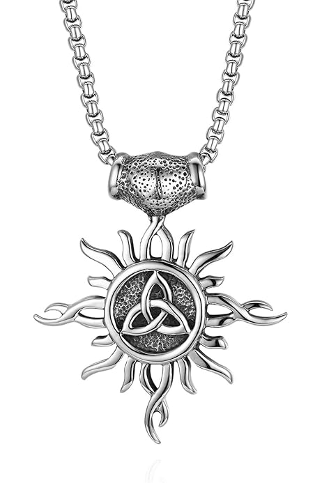 Collana Atlante Nodo E Pietre Naturali Uomo Nomination - Foto 8