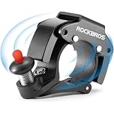 ROCKBROS Bicycle Bell Mini Bell Aluminium Alloy for Handlebars 22.2 mm Bicycle Accessory for MTB Road Folding Bike Ebike