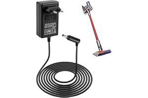 ATSHLD Caricatore 26.1V per Dyson V8 V7 V6 DC58 DC59 DC61 DC62 DC72 DC74 SV03 SV04 SV05 SV06 SV07 SV09 SV10 SV11 Animal Absolute Motorhead 205720-03 Alimentatore Aspirapolvere, Cavo 1.8 m