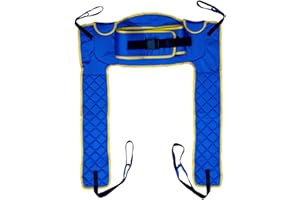 INSPIRED PATIENT HANDLING Hoist Sling Dress Access Toileting Premium (Medium) Hoist Sling Original Poly Premium Sling Use with Powered Patient Lifts and Ceiling Hoists