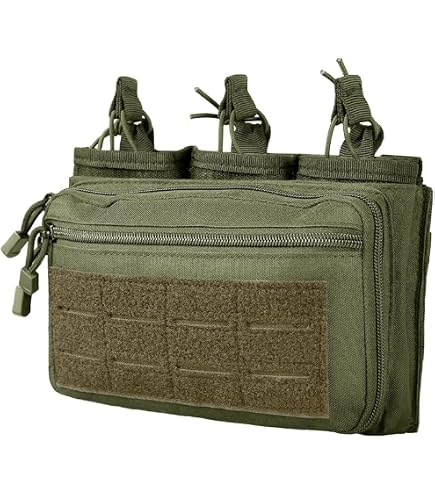 Rhodesian Chest Rig Warreplica Rhodesian Fal / G3 / M14 Bush Guerra Magazine Chest Rig Con Granada De Bolsillo - Reproducción Grenade Pouch