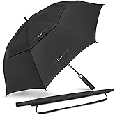 NINEMAX Large Windproof Umbrella,Golf Umbrella Large XL/XXL | Extra Large Windproof Strong Umbrella for Women Men,210T Double