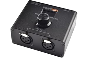 DOREMiDi MIDI zu DMX-Controller (MTD-1024) kann MIDI-Nachrichten in DMX-Nachrichten konvertieren