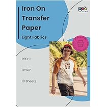 U/D Lot De 5 Feuilles De Papier Transfert Pour T-shirt Soluble Dans L'eau Stabilisateur De Broderie Film Transparent 25 X 25 Cm (papier Transfert