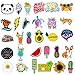 Produktbild H.eternal Auto Stickers Niedliche Laptop Stickers für Skateboard Kinder iPhone Xbox One Nintendo Bomb Comic Aufkleber Sticker Wasserdicht 30pc (Multicolor)