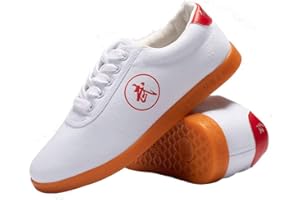 MENG Tai Chi Chaussures Martial Kung Fu Chaussures Shaolin Qi Gong Wing Chun Les Chaussures avec Caoutchouc Classique Semelle Oxford for Hommes Et Femmes