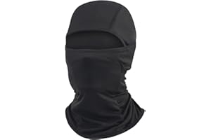 SUNXBUK Balaclava Motorcycle Balaclava, Face Cover, Breathable Sun Protection, Balaclava, Full Face Mask, Elastic