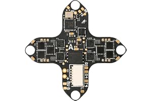 BETAFPV Matrix 1S Brushless Flight Controller G4 3IN1 HD BMI270 - ELRS | Built-in Serial ELRS RX, 5V 3A BEC, 12A ESC, 16MB Blackbox, SH1.0-6Pin Connector for O4 Air Unit, DIY 1S HD Whoop like Meteor