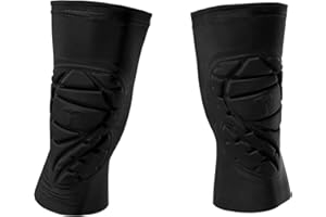 T1TAN Knee Guard 2.0 Knieschützer mit Kompression - Torwart Anti-Rutsch Knieschoner - Knie Protektor schwarz Gr. XXS - XL