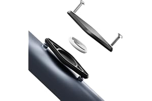 GRAPID AUTOMOTIVE GRAPID Supporto per bicicletta per Apple AirTag – Supporto universale – Tracker per antifurto – Custodia accessori – Viti di sicurezza – Resistente agli spruzzi d'acqua