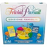 Hasbro Gaming Hasbro Trivial Pursuit Edizione Famiglia, gioco da tavolo per serate in famiglia, serate quiz, dagli 8 anni in 