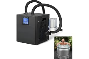 Terapeutisk badvattenkylare, isbadkylare med filter och vattenpump, tyst kylare för isbad, idrottares återhämtning, hemmagym