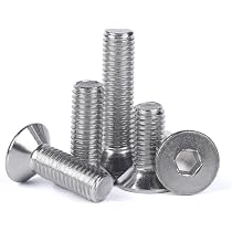 25 Bulloni A Testa Di Bussola 1/4x1/2 Filetto 10-24x3/8 - Lexar Industrial
