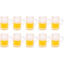 10 Mini Chopes à Bière En Plastique - 1 Once - Idéal Pour Dégustation, Fêtes Ou Cadeaux