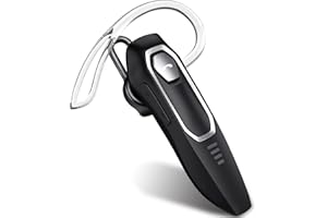 Micool Manos Libres Bluetooth Auricular, Pinganillo Bluetooth movil 30H de Tiempo conversación, con cancelación de Ruido, Función Mute, Inalámbrico Auriculares Bluetooth para Telefono