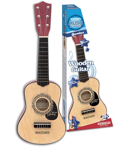 Chitarra Giocattolo In Legno Per Bambini 21 Pollici - Ukulele, Portatile, Regalo Perfetto