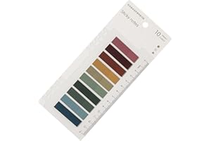 SAIZONE Marcadores,Marcapaginas de Colores Pequeños Transparente,Indices Adhesivos,Marcapaginas Adhesivos,Índice Pestañas,para Libros,Notas Adhesivas,Separador Archivador,200PCS,10 Colores (A)